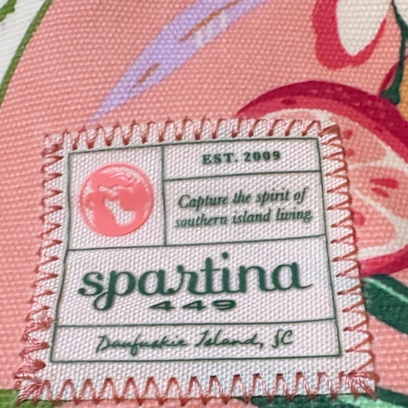 Spartina 449 - Pink Lemonade Beach Tote; Like New; Used Once - Picture 2 of 11